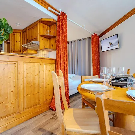 Daire Family 1br And Alcove 6 Guests By Slopes - L'arcelle Val Thorens